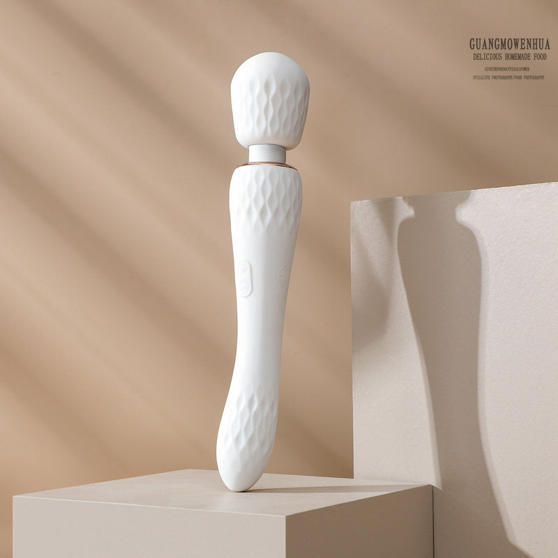 Sexeeg Strong Shock Vibration Women's Masturbation Double Head Massage Stick