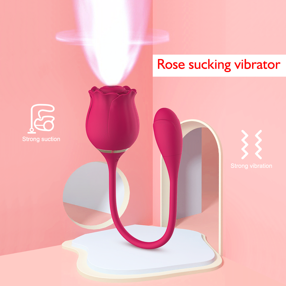 Sexeeg Rose Vibrators Sucker Oral Vagina Sucking Vibrator