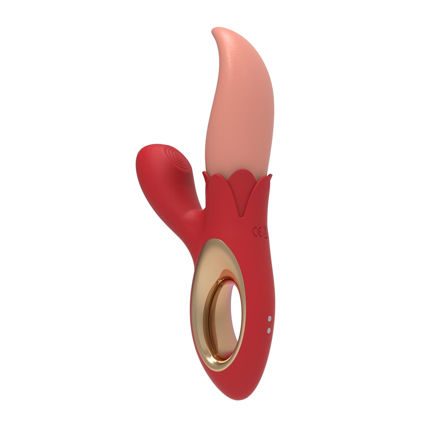 Sexeeg Multiple Frequency Conversion Sucking / Tapping Rose Tongue-licking Vibrator
