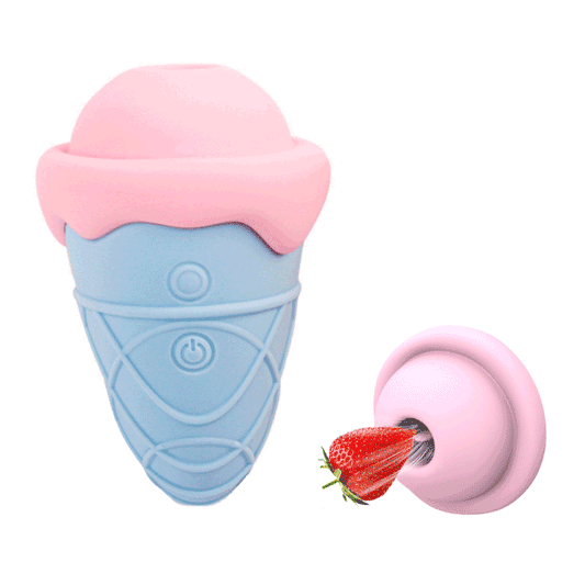 Sexeeg Cone 10-Frequency Sucking Erotic Vibrator For Women
