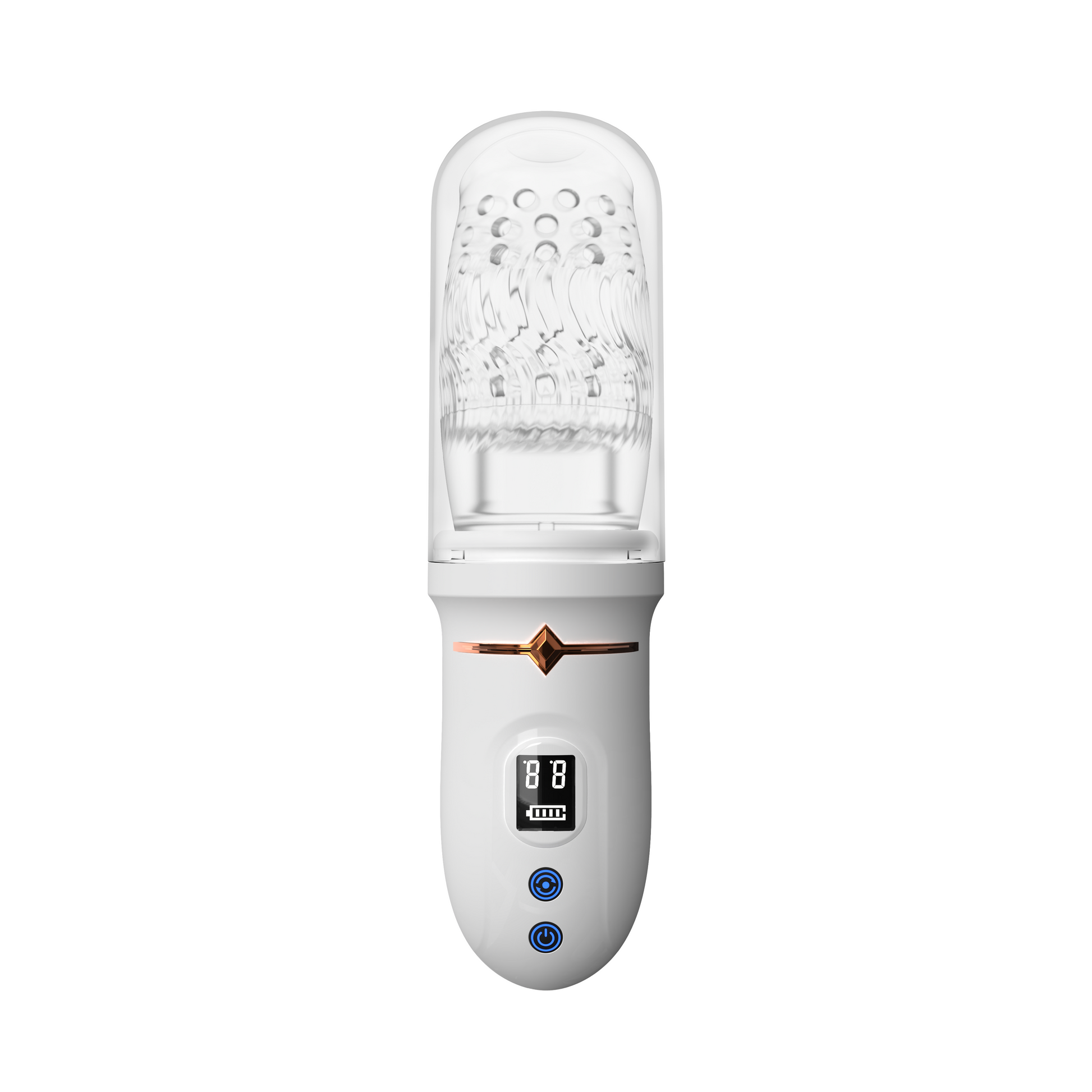 Sexeeg 4.0 Version Male Rose Toy Thrusting Rotating Vibrating Oral Sex Penis Stroker