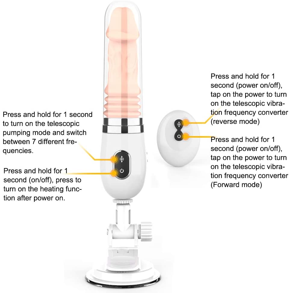 Sexeeg Large Didlo Suction Cup Vibrant Toys with Remote Control