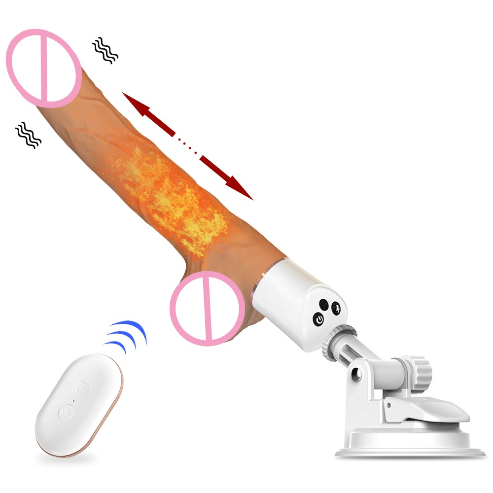 Sexeeg Scimitar Automatic Telescopic Vibration Gun Simulation Mastic Female Masturbation