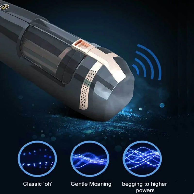Sexeeg Hero Cup 6-Frequency Thrusting Self-Heating Male Masturbator