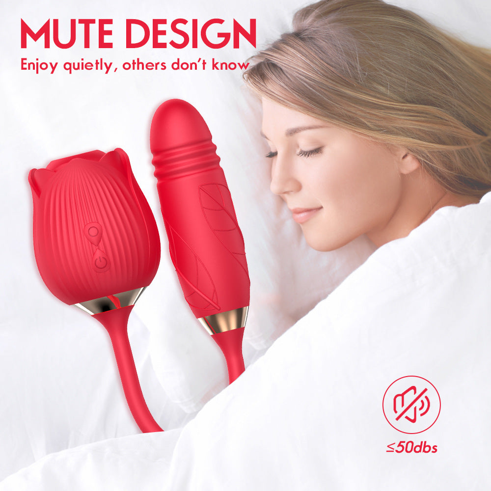 Sexeeg New 2 In 1 Rose Flower Toy Pro 2