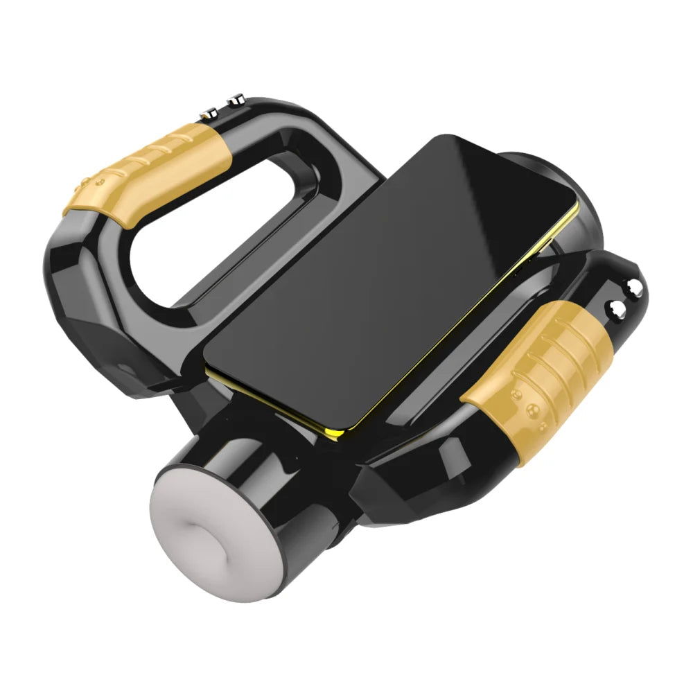 Sexeeg Hercules Grip Master Upgraded Fully Automatic Telescopic Rotating Masturbation Cup