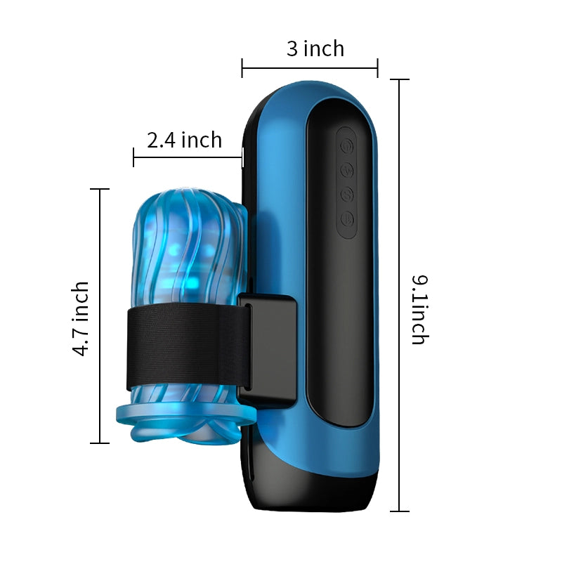 Sexeeg Auto Thrusting Vibrating Stroker Male Masturbator
