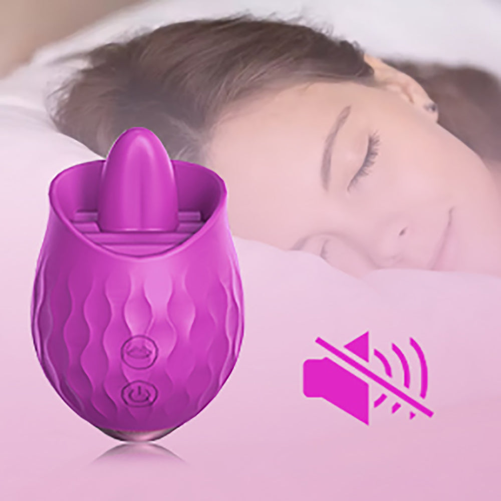 SexeegRose Toy Vibrator For Wome Clitoral Tongue Licking Vibrator