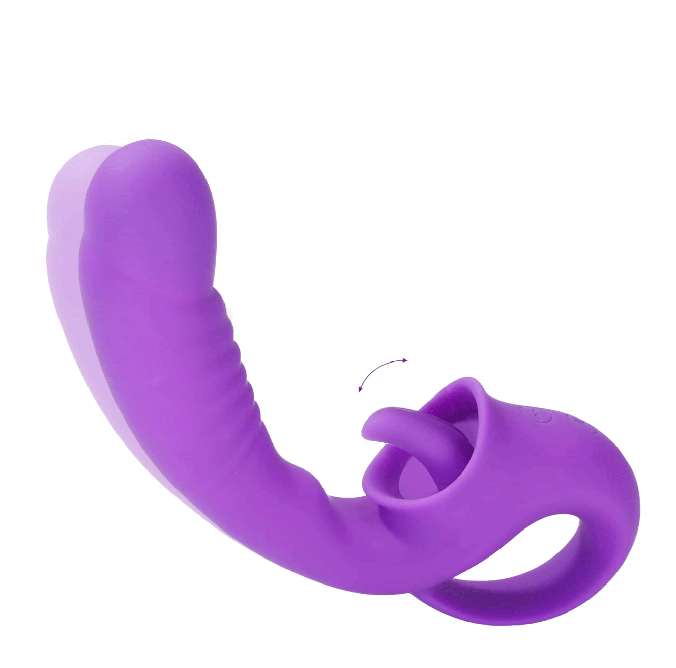 Sexeeg Ava 2-in-1 Tongue-licking Vibrator