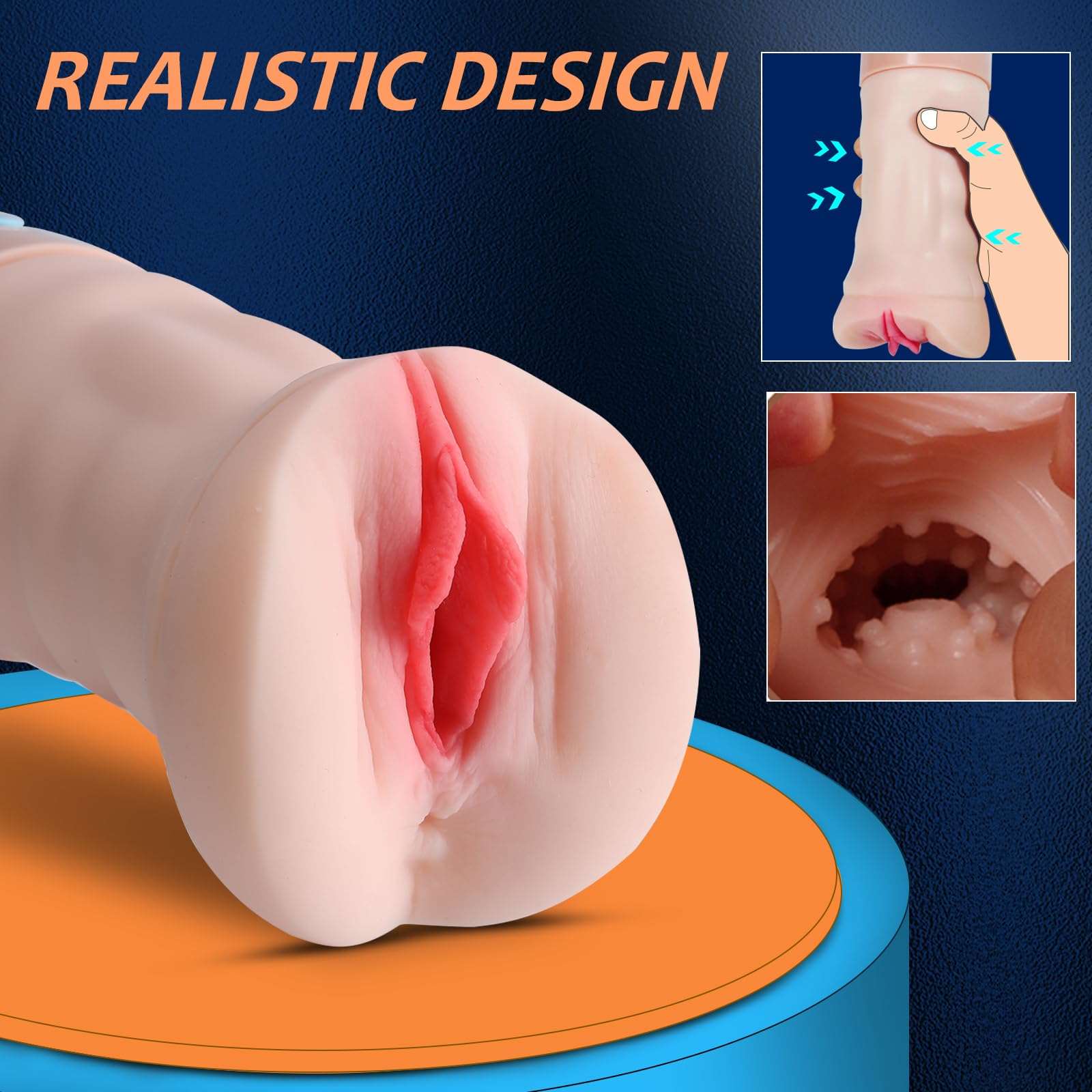 Sexeeg  Oral Sucking Vibration Male Masturbation Cup