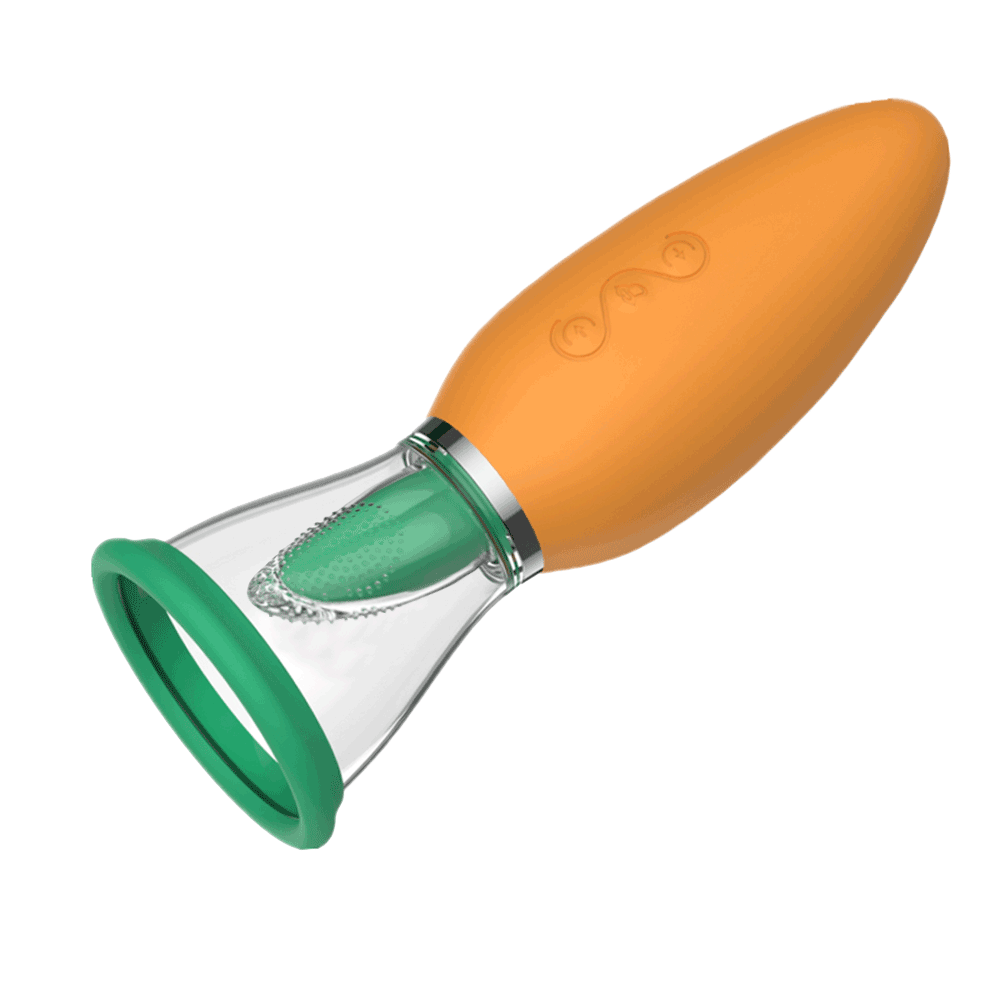 Sexeeg Carrot Vibrator Female Masturbator Vibration Av Automatic Heating Sucking Tongue Licker Pluggable