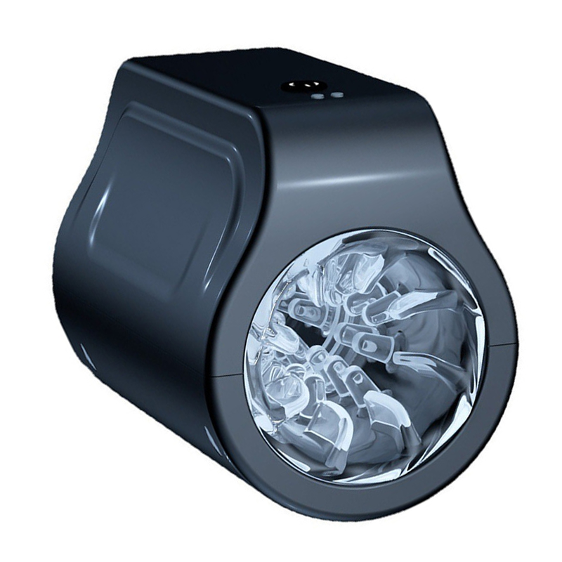 Sexeeg Holding A Rotating Masturbation Cup