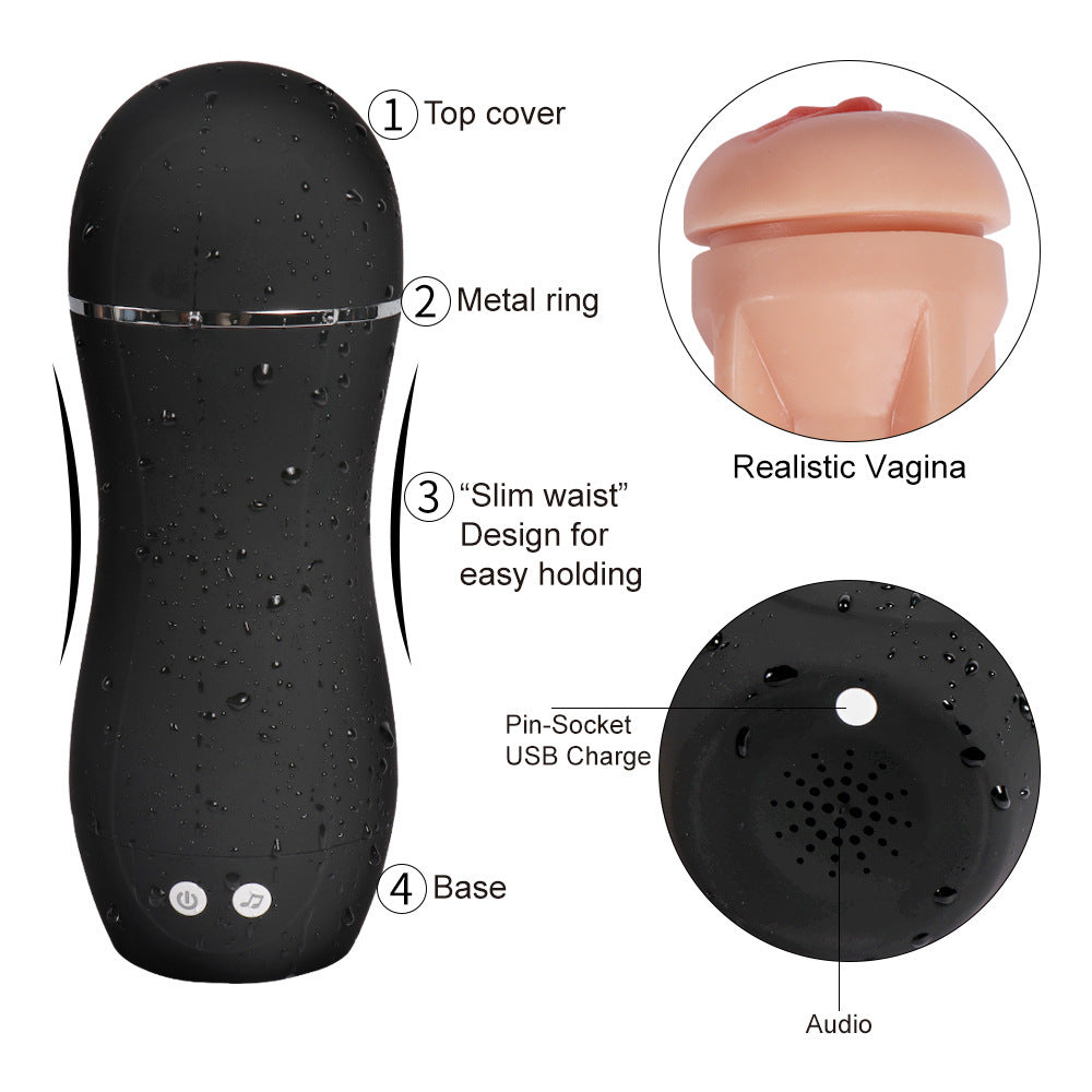 Sexeeg 10 Vibrations Pussy Pocket Moaning Male Masturbators