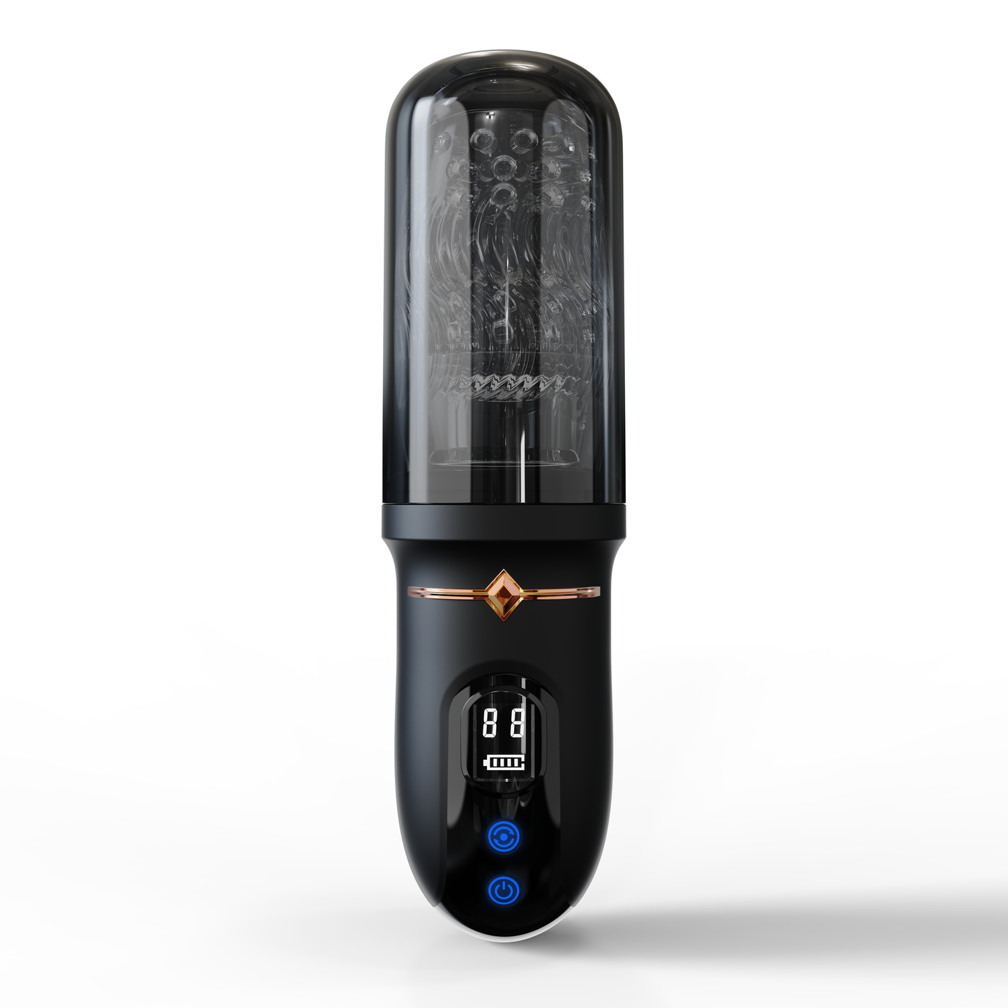 Sexeeg 4.0 Version Male Rose Toy Thrusting Rotating Vibrating Oral Sex Penis Stroker