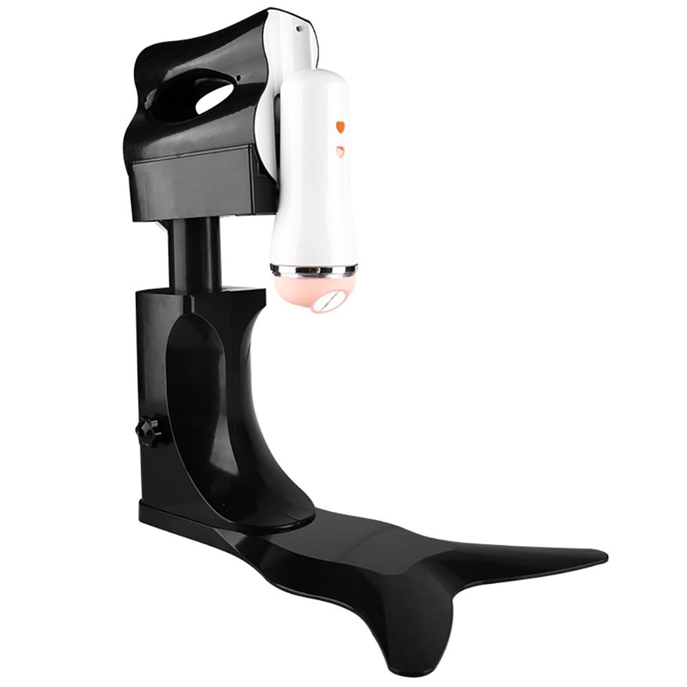 Sexeeg Male Masturbator Male Electric Handsfree Cup Aircraft Appliance Pocket Toy Funny Erotic Male Realistic Cat Wide Angle Adjustment for More Poses