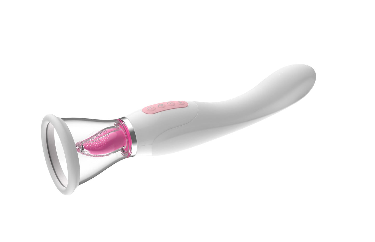 Sexeeg Hard Rock Vibrating Rod Female Masturbator Vibrating Av Bead Rotating Rod Automatic Heating Sucking Tongue Licker Pluggable Device