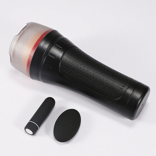 Sexeeg 2 IN1 Vibrating & Realistic Vagina Fleshlight Masturbator
