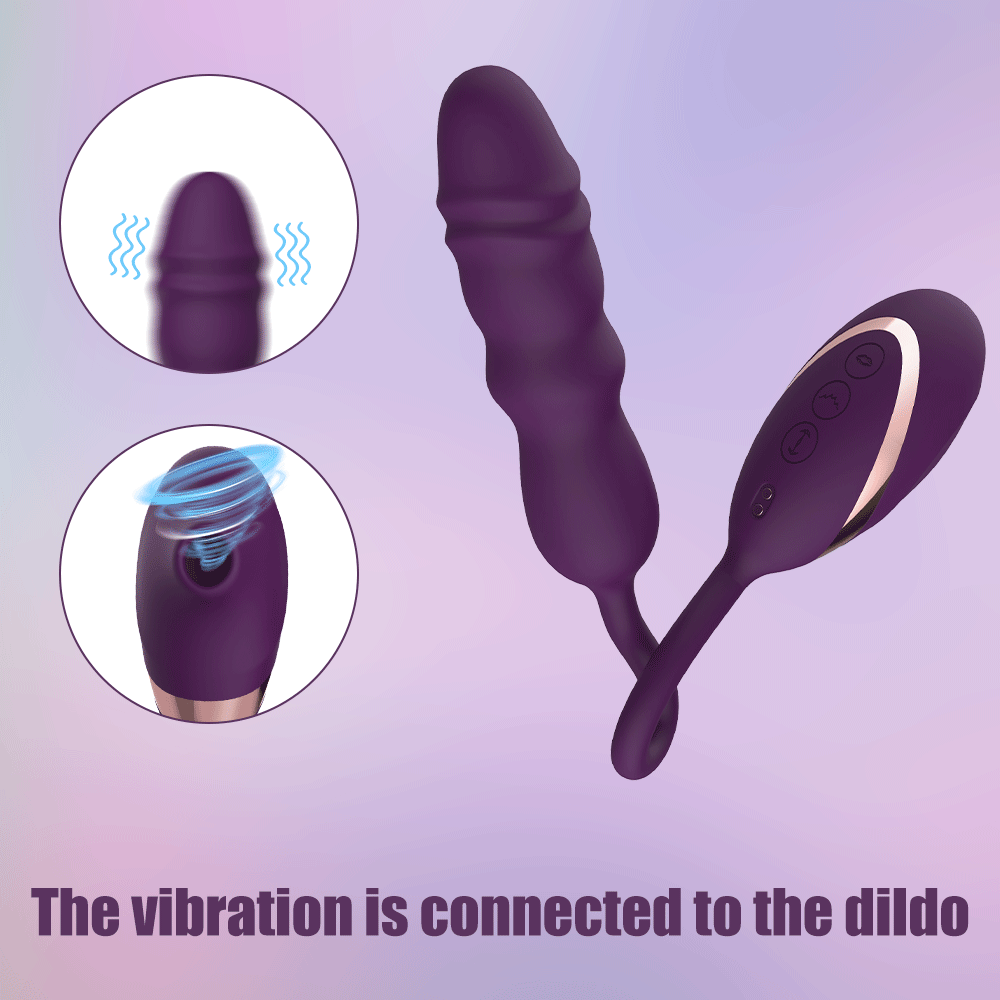 Sexeeg 10 Frequency Sucking Telescopic Vibrator
