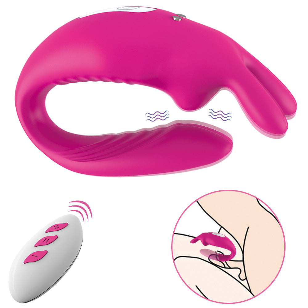 Sexeeg Clitoral G-Spot Rabbit Vibrator - Couple