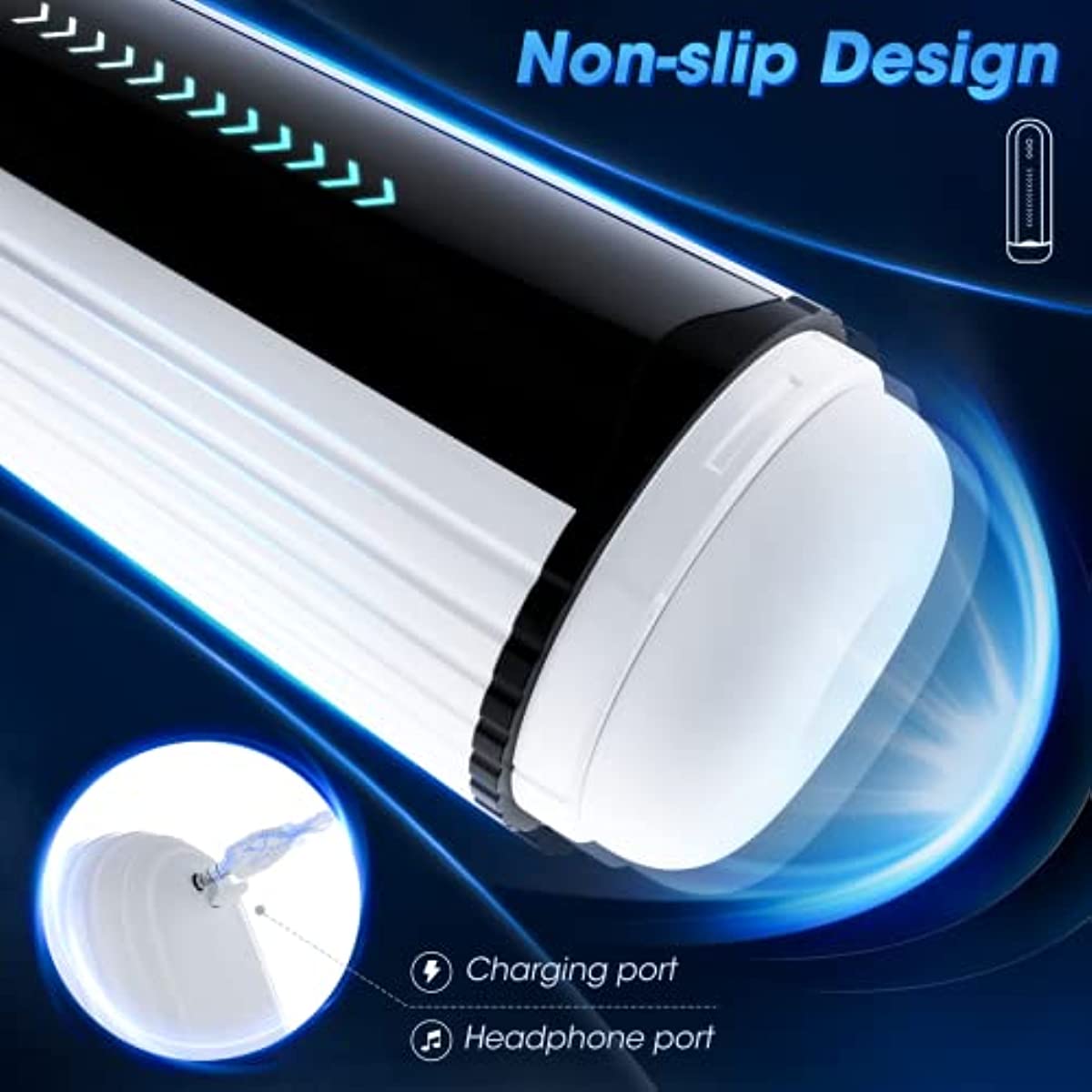 Sexeeg Fantasy Aircraft Cup Men's Fully Automatic Telescopic Warming Pronunciation Electric Masturator
