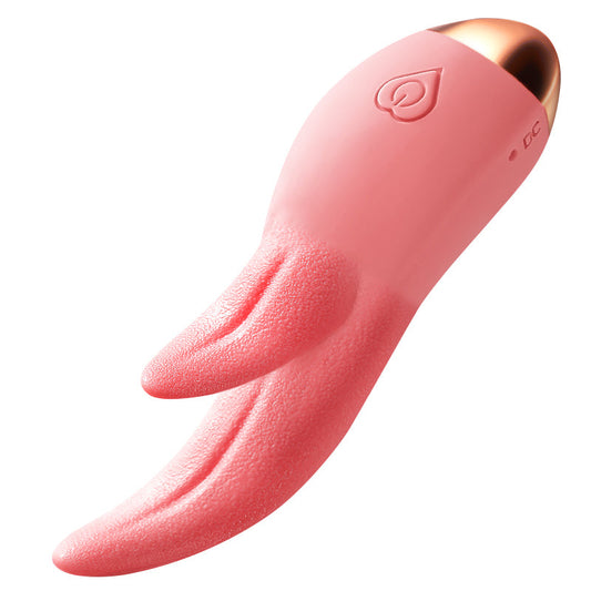 Sexeeg Tongue Licking Device Silicone Female Second Tide Masturbation Vibrator Adult Toy