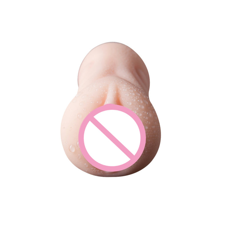 Sexeeg Double Head Oral Device Inverted Mold Simulation Tongue Mouth Masturbator Double Point For Men