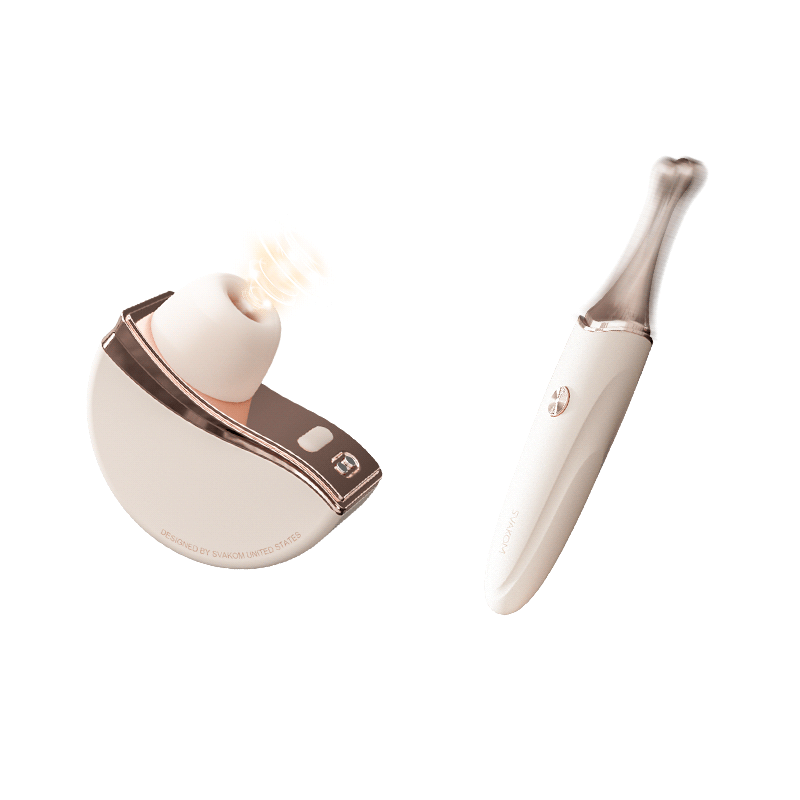 Sexeeg Blissful Fusion: G-spot Vibrator and Suction Bullet Egg Duo