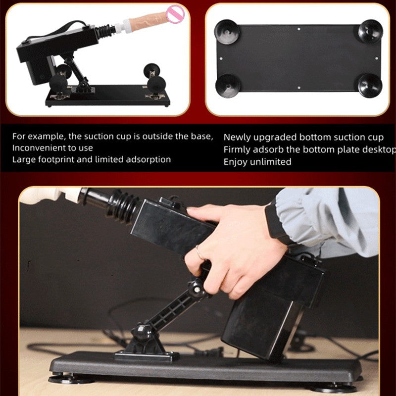 Sexeeg Masturbator Fully Automatic Extraction And Insertion Telescopic Impact Gun Female Simulated Heating Vibrator