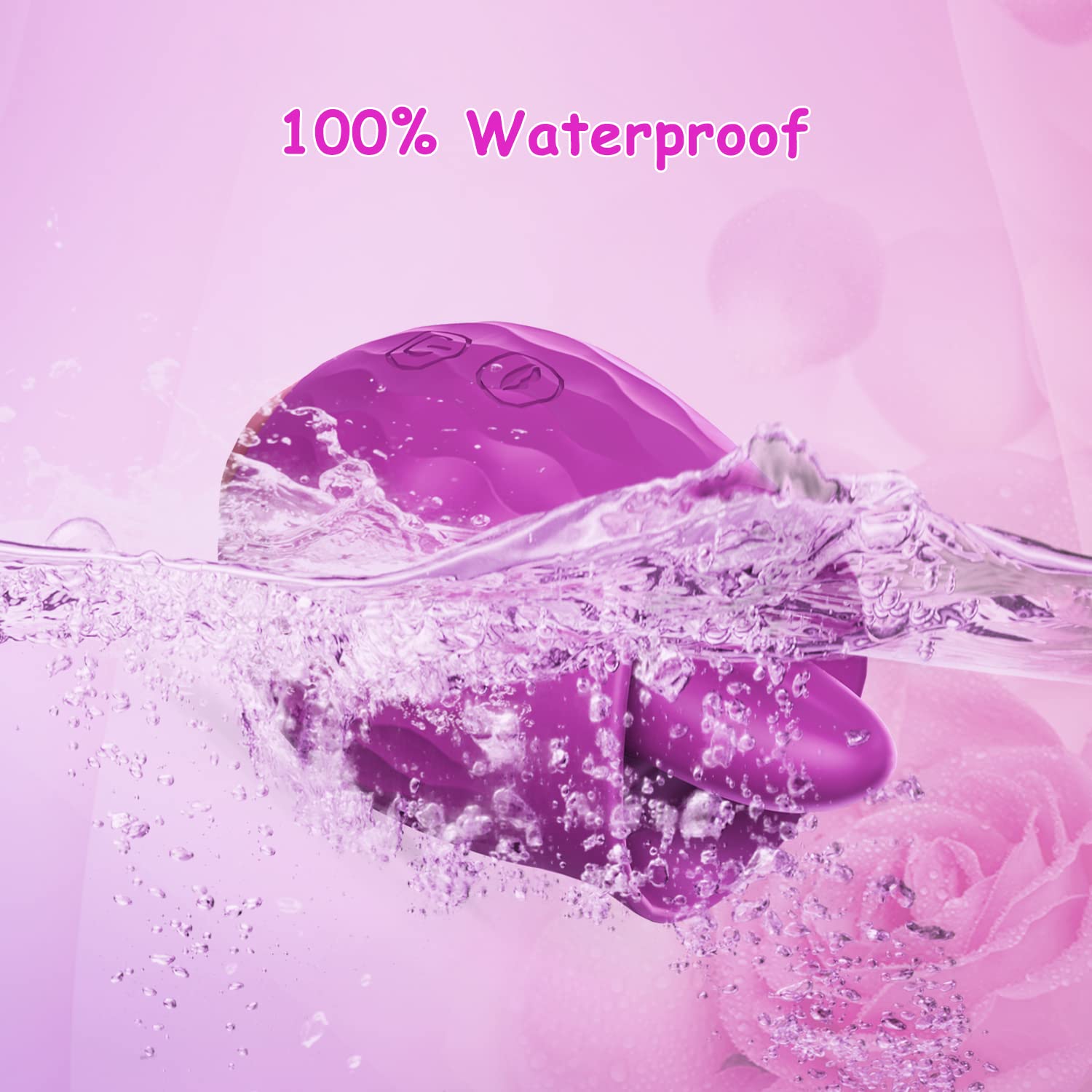 SexeegRose Toy Vibrator For Wome Clitoral Tongue Licking Vibrator