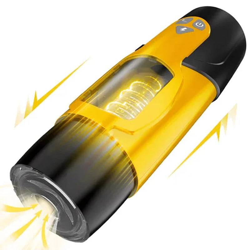 Sexeeg Airplane Cup Masturbator 7 Thrusting Modes 7 Rotation