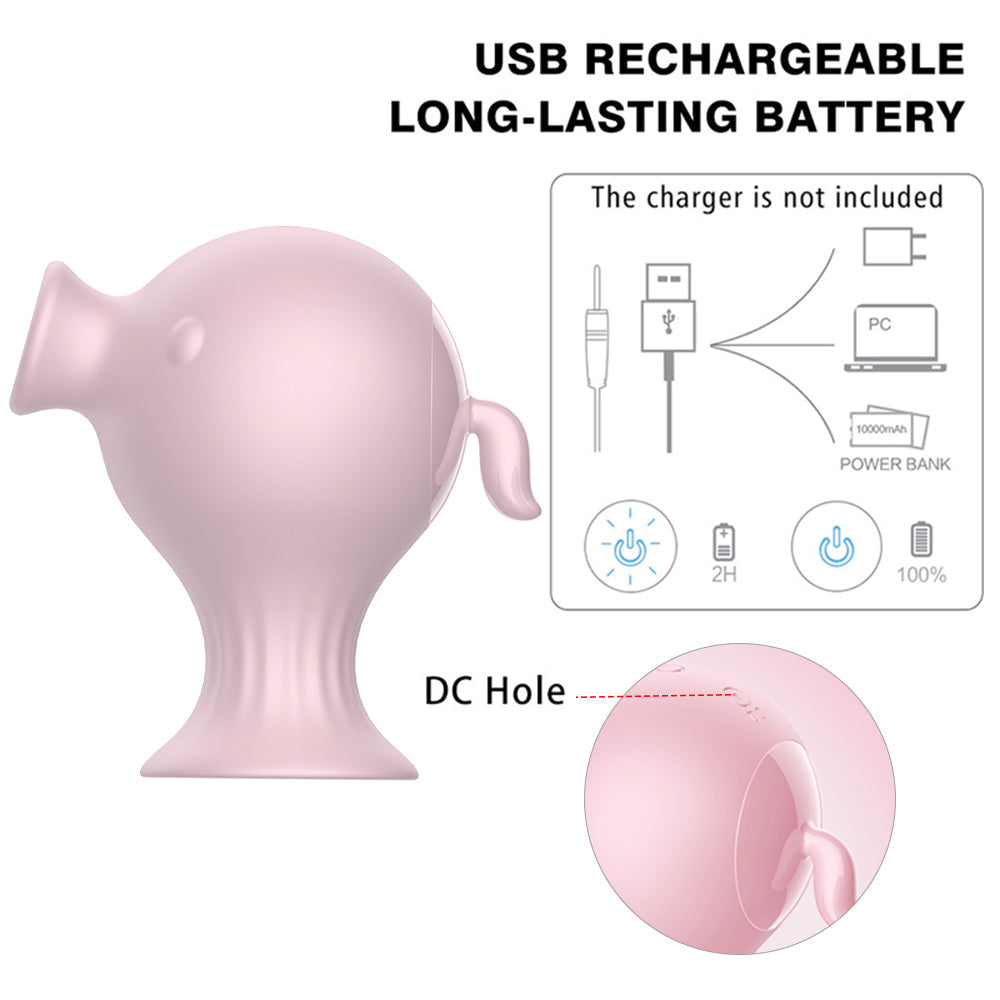 Sexeeg 7 Speed Tongue Licking Stimulator Clitoris Sucking Vibrator Vagina Nipple Sucker