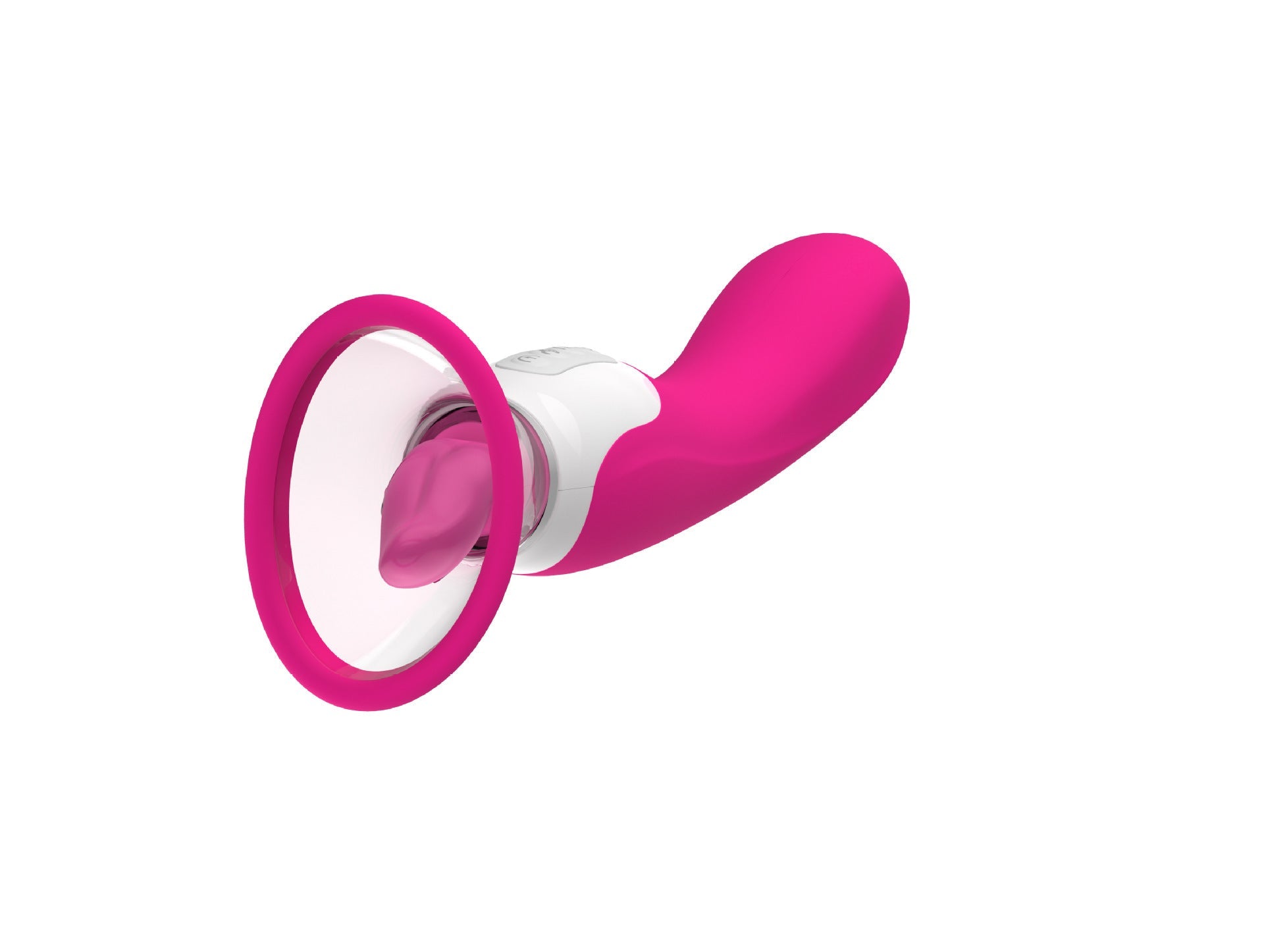 Sexeeg Hard Rock Vibrating Rod Female Masturbator Vibrating Av Bead Rotating Rod Automatic Heating Sucking Tongue Licker Pluggable Device