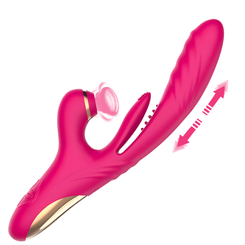 Sexeeg 7-Frequency Expansion Suction Pulsation Female Vibrator