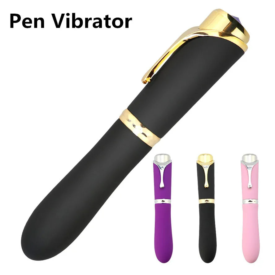 sexeeg 10 Speed Pen-shaped G-spot Vibrating Dildo Magic Massager