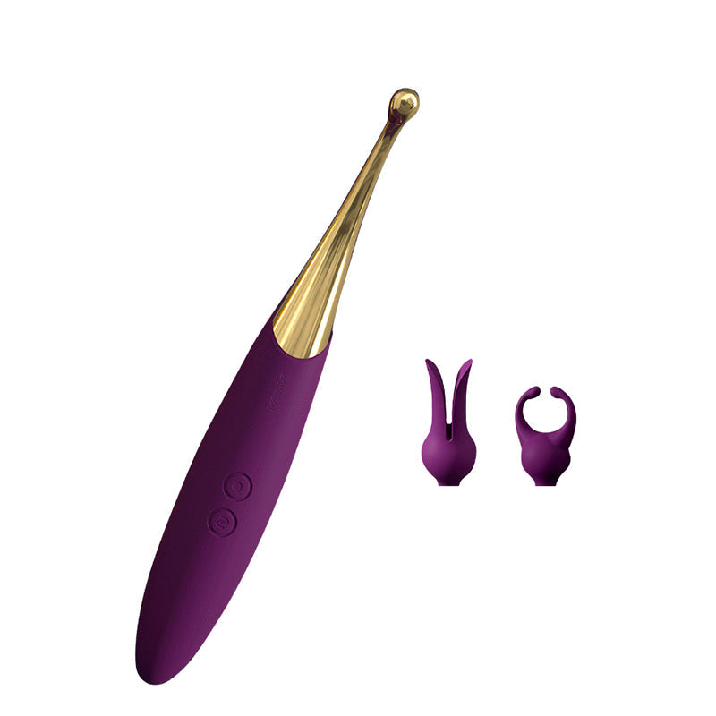 Sexeeg 10-Speed Multifunctional Interchangeable Head Vibrating Wand