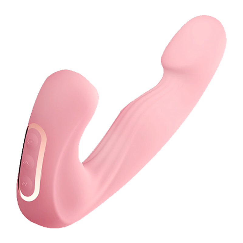 Sexeeg 10-Speed Vibrating Suction Thumping Female Masturbator