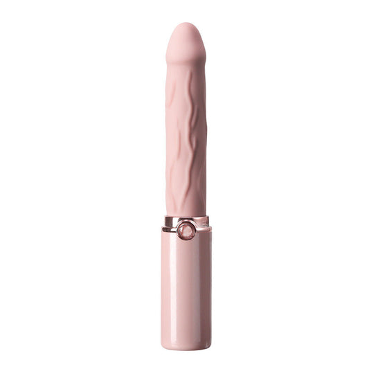 Sexeeg Lipstick Shape Artificial Penis Vibrator 