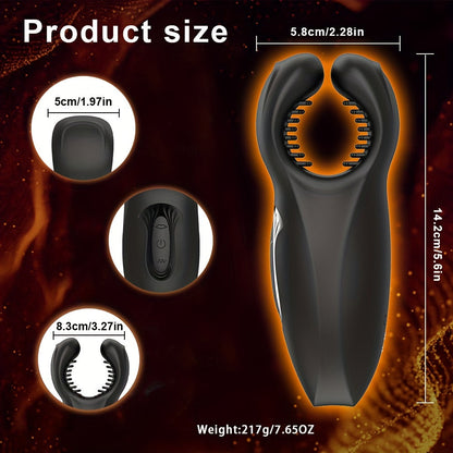 Sexeeg Vise trainer, penis trainer, vibrating male equipment, massage, numbing vibration 