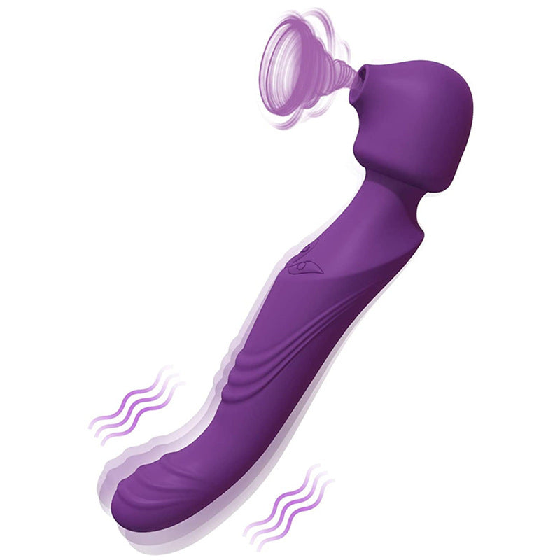 Sexeeg Clitoral Sucking Vibrator G Spot Stimulation with 10 Suction & Vibration Patterns 