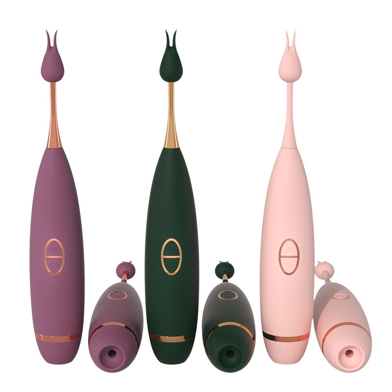 Sexeeg Powerful Clitoris Sucking Vibrator Pen G-spot Stimulator 