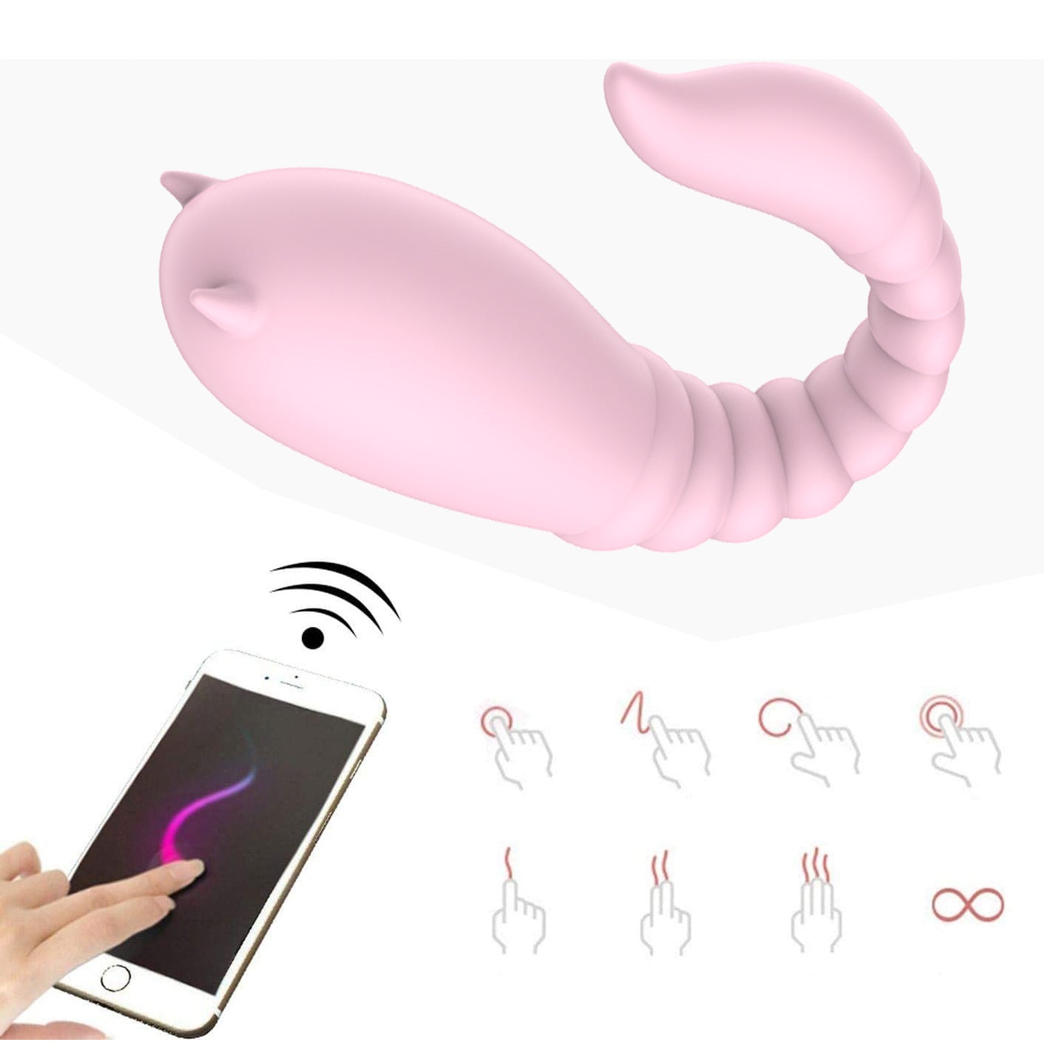 Sexeeg Little Devil Women App Wireless Remote Control Masturbation Vibrator 