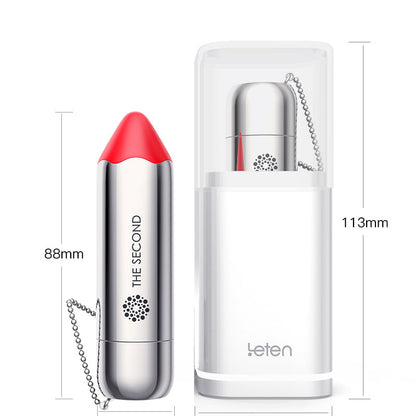 Sexeeg Little Silver Bullet Lipstick Vibrator 