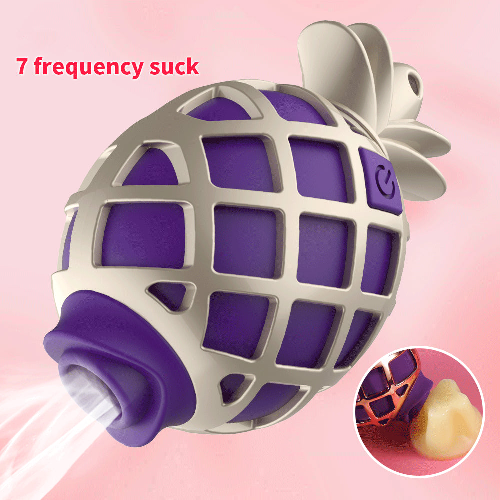 Sexeeg Pineapple Sucking Egg Skipping Licking Clitoris Sexy Toy