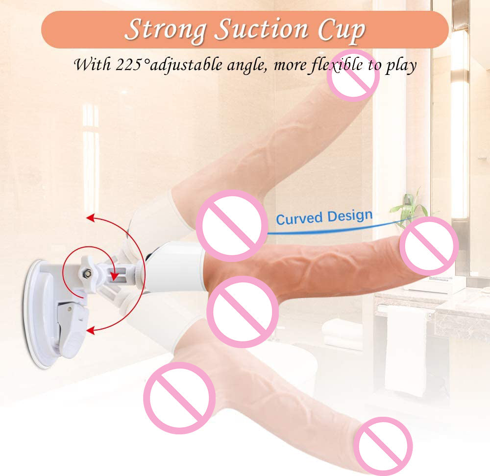 Sexeeg Scimitar  Automatic Telescopic Vibration Gun Simulation Mastic  Female Masturbation 