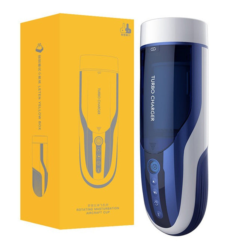 Sexeeg Thrusting Rotation Masturbation Cup Penis Trainer With Voice Function 