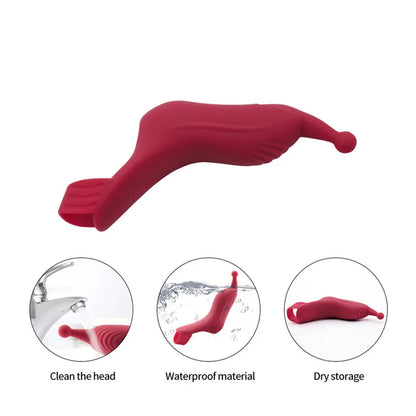 10 Modes Finger Vibrator Clitoris Massage G Spot Stimulation Sex Toys