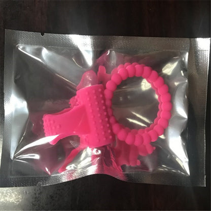 Men Vibrator Ring Penis Cock Extender Ring Erotic Toy Couples Vibrating Cock Stimulator