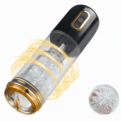 Sexeeg 10 Telescopic Rotation 10 Suction Automatic Male Masturbation 