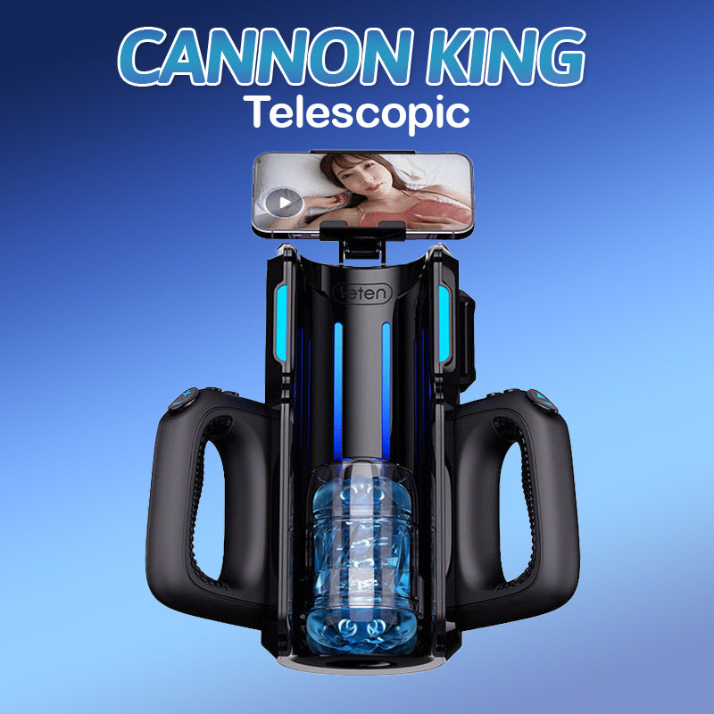 Sexeeg Thrusting Cannon King Sex Toy for Men With Liner Masturbation Cups