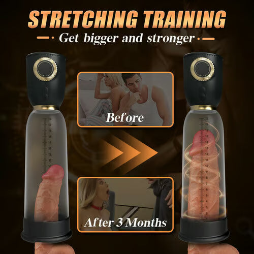 Sexeeg Royal 2 in 1 Stretching Training Penis Pump 